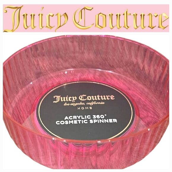 Juicy Couture Home Acrylic 360° Cosmetic Spinner - Picture 1 of 5